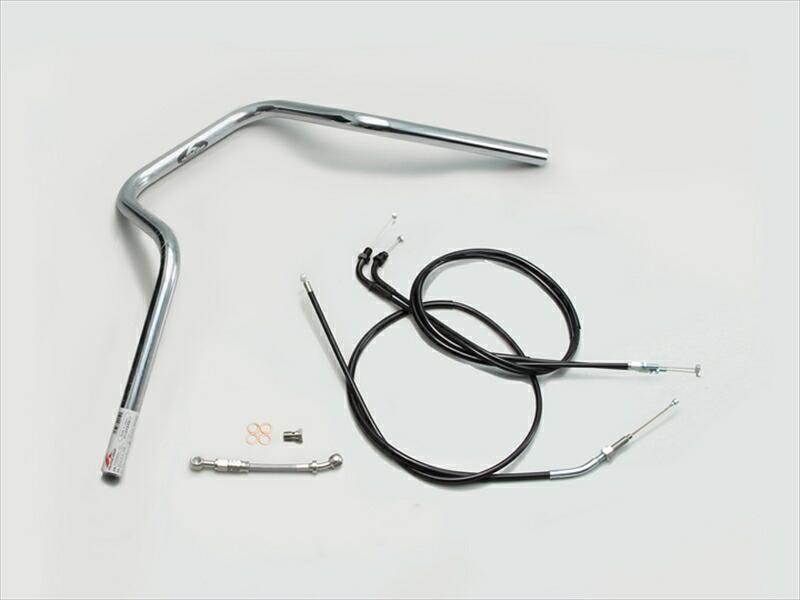 バイク用品 ハンドルハリケーン HURRICANE ＰＯＬＩＣＥ ５型 ハンドルSETH026-069C 4936887009576取寄品｜バイク用品はとやグループ2号店