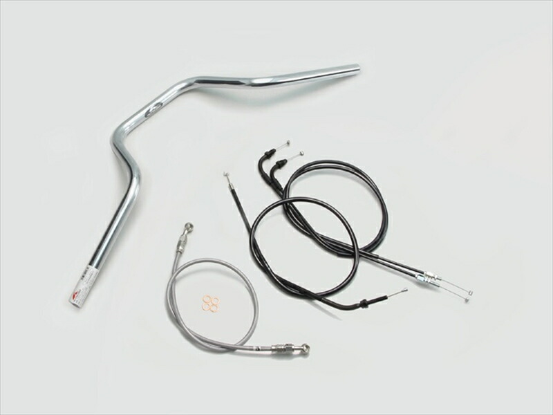バイク用品 ハンドル ハリケーン HURRICANE ヨーロピアン４型 ハンドルSET H024-073C 4936887010015 取寄品