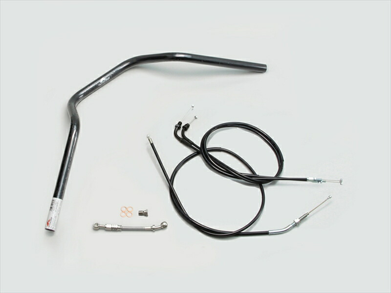 バイク用品 ハンドルハリケーン HURRICANE POLICE 3型 ハンドルSETH027-067B 4936887011210取寄品|バイク用品はとやグループ2号店