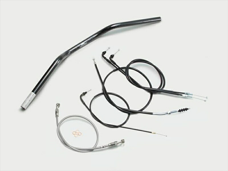 バイク用品 ハンドルハリケーン HURRICANE コンチ1型 ハンドルSETH028-001B 4936887014846取寄品|バイク用品はとやグループ2号店