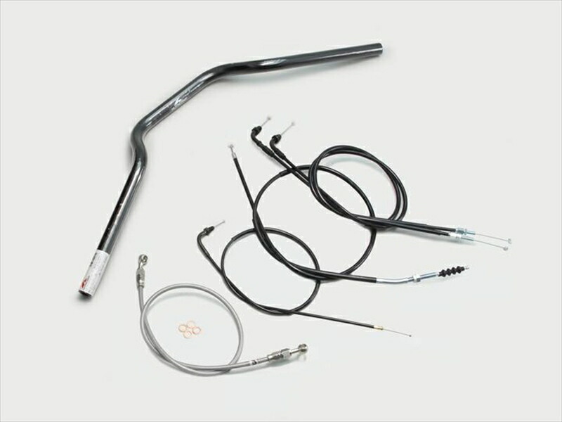 バイク用品 ハンドル ハリケーン HURRICANE ヨーロピアン１型 ハンドルSET H028-009B 4936887014907 取寄品