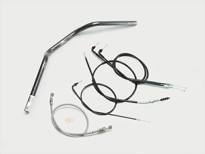 バイク用品 ハンドルハリケーン HURRICANE ヨーロピアン2型 ハンドルSETH028-071B 4936887015102取寄品|バイク用品はとやグループ2号店