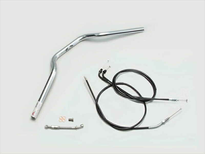 バイク用品 ハンドル ハリケーン HURRICANE ヨーロピアン１型 ハンドルSET H030-009C 4936887017809 取寄品
