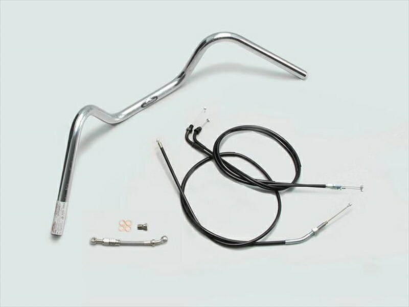バイク用品 ハンドルハリケーン HURRICANE １４０フォワードアップ ハンドルSETH030-040C 4936887017830取寄品｜バイク用品はとやグループ2号店
