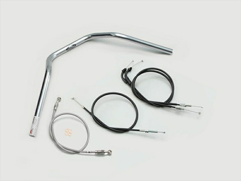 バイク用品 ハンドルハリケーン HURRICANE ナロー３型 ハンドルSETH032-047C 4936887018318取寄品｜バイク用品はとやグループ2号店