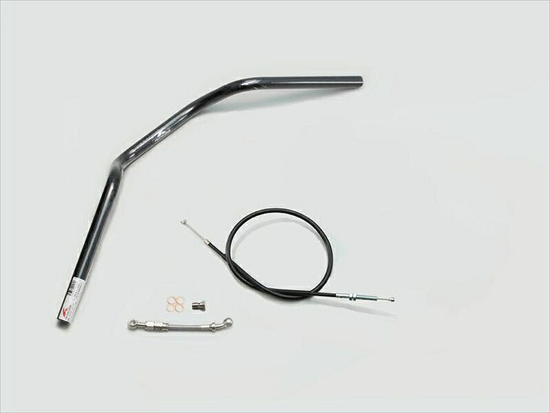 バイク用品 ハンドル ハリケーン HURRICANE ヨーロピアン２型 ハンドルSET H033-071B 4936887018684 取寄品