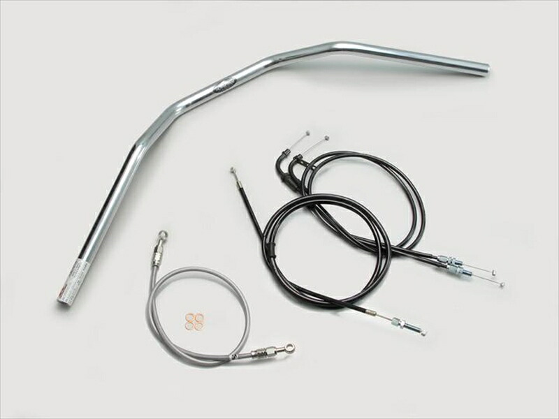 バイク用品 ハンドルハリケーン HURRICANE トラッカーHIGH ハンドルSETH501-044C 4936887579352取寄品｜バイク用品はとやグループ2号店