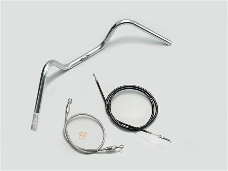 バイク用品 ハンドル ハリケーン HURRICANE １４０フォワードアップ ハンドルSET H501-040C 4936887632897 取寄品 11,015円