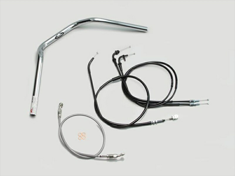 バイク用品 ハンドル ハリケーン HURRICANE ナロー2型 ハンドルSET H506-046C 4936887035636 取寄品