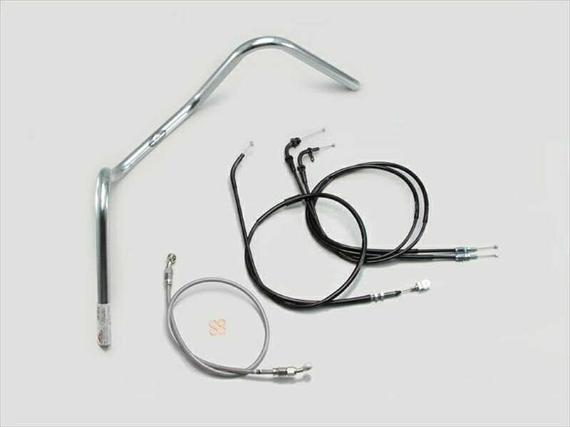 バイク用品 ハンドルハリケーン HURRICANE 200アップ1型 ハンドルSETH506-010C 4936887189308取寄品|バイク用品はとやグループ2号店