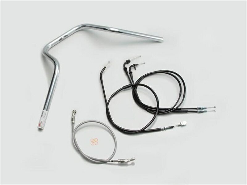 バイク用品 ハンドルハリケーン HURRICANE ＰＯＬＩＣＥ ５型 ハンドルSETH506-069C 4936887202175取寄品｜バイク用品はとやグループ2号店