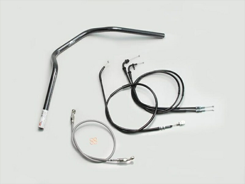 バイク用品 ハンドルハリケーン HURRICANE POLICE 3型 ハンドルSETH506-067B 4936887322675取寄品|バイク用品はとやグループ2号店