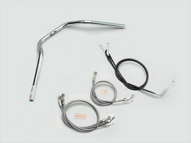 バイク用品 ハンドル ハリケーン HURRICANE ＰＯＬＩＣＥ ３型 ハンドルSET H701-067C 4936887325331 取寄品