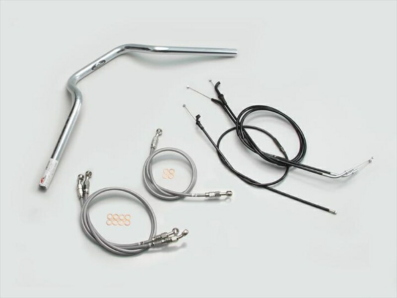 バイク用品 ハンドル ハリケーン HURRICANE クォーター３型 ハンドルSET H702-903C 4936887388862 取寄品