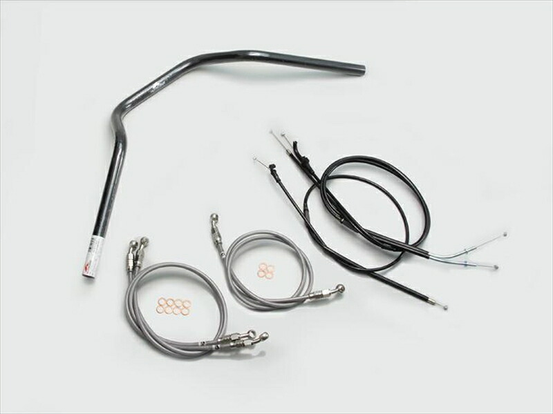 バイク用品 ハンドルハリケーン HURRICANE POLICE 3型 ハンドルSETH703-067B 4936887701296取寄品|バイク用品はとやグループ2号店
