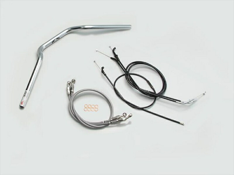 バイク用品 ハンドルハリケーン HURRICANE クォーター2型 ハンドルSETH702-902C 4936887747713取寄品|バイク用品はとやグループ2号店