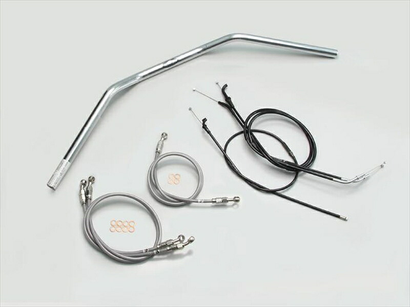 バイク用品 ハンドル ハリケーン HURRICANE トラッカーＬＯＷ ハンドルSET H702-043C 4936887875447 取寄品