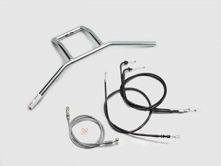 バイク用品 ハンドルハリケーン HURRICANE 240Z型 ハンドルSETH503-103C 4936887984194取寄品|バイク用品はとやグループ2号店