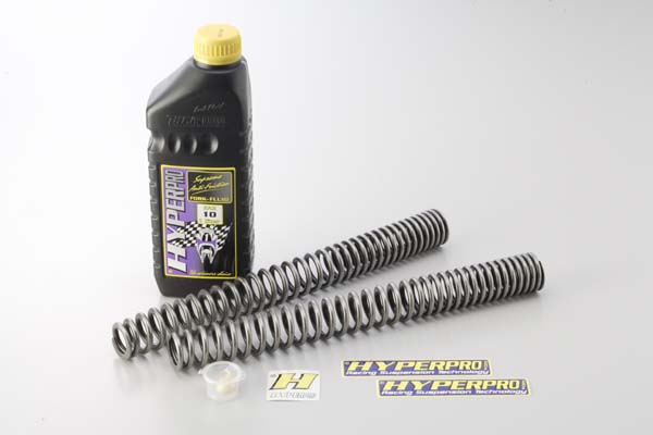 バイク用品 サスペンション ローダウンHYPERPRO ハイパープロ フロントスプリング ZX-7R 96-0222071160 4538792054391|バイク用品はとやグループ2号店