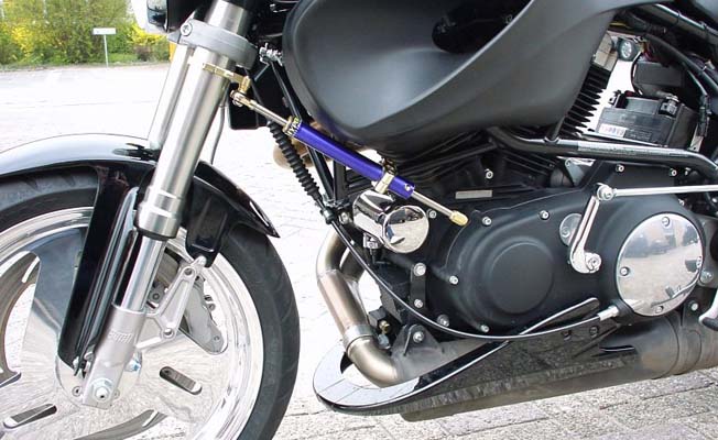 バイク用品 ハンドルHYPERPRO ハイパープロ CNCステダンステーSET 120mm GLD BUELL X122119014 4538792054988｜バイク用品はとやグループ2号店
