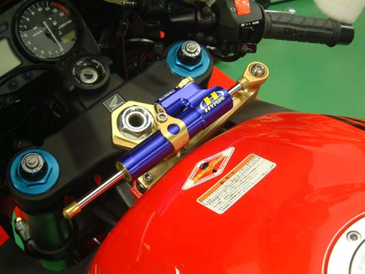 バイク用品 ハンドルHYPERPRO ハイパープロ CNCステダンステーSET 75mm GLD CBR954RR 02-0322111022 4538792301105|バイク用品はとやグループ2号店