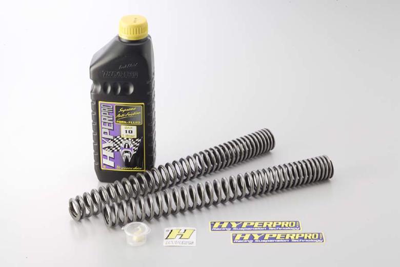 バイク用品 サスペンション ローダウンHYPERPRO ハイパープロ フロントスプリング ローダウン約-25mm 1400GTR(ABS) CONCOURS14(ABS) 07-0922071480 4538792652986|バイク用品はとやグループ2号店