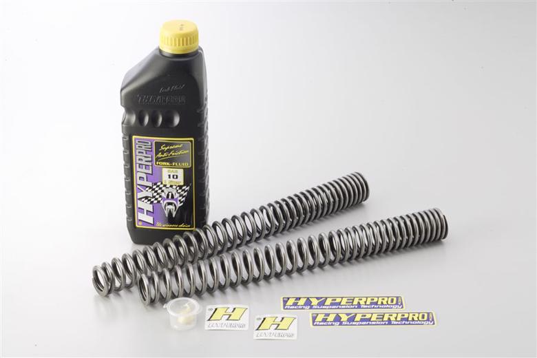 バイク用品 サスペンション ローダウンHYPERPRO ハイパープロ フロントスプリング FJR1300 01-08(ABS不可)22031700 4538792706252｜バイク用品はとやグループ2号店