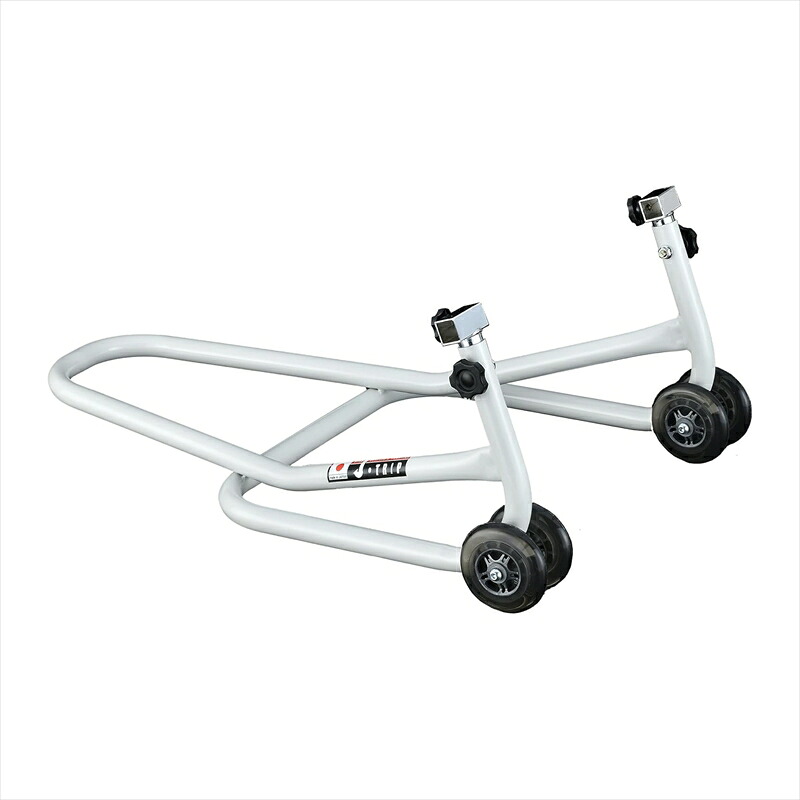 【5日前後で発送】バイク用メンテナンススタンド JTRIP(ジェイトリップ) ロングローラースタンド(ホンタイ) ホワイト JT-120WT 4571189782644