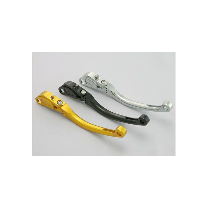 バイクパーツ ハンドルケイファクトリー 可倒式ビレットブレーキレバー 000HZBX041N 4548664178636｜バイク用品はとやグループ2号店