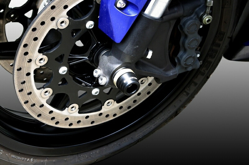 バイクパーツ K FACTORY(ケイファクトリー) Fアクスルスライダー 308LZBI002B 4582215494028