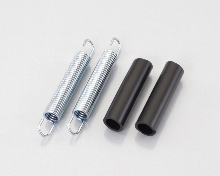 バイク用品 マフラーKITACO キタコ EXマフラースプリングセット 10X75 (防振ラバーチューブ付)542-9991000 4990852108527取寄品