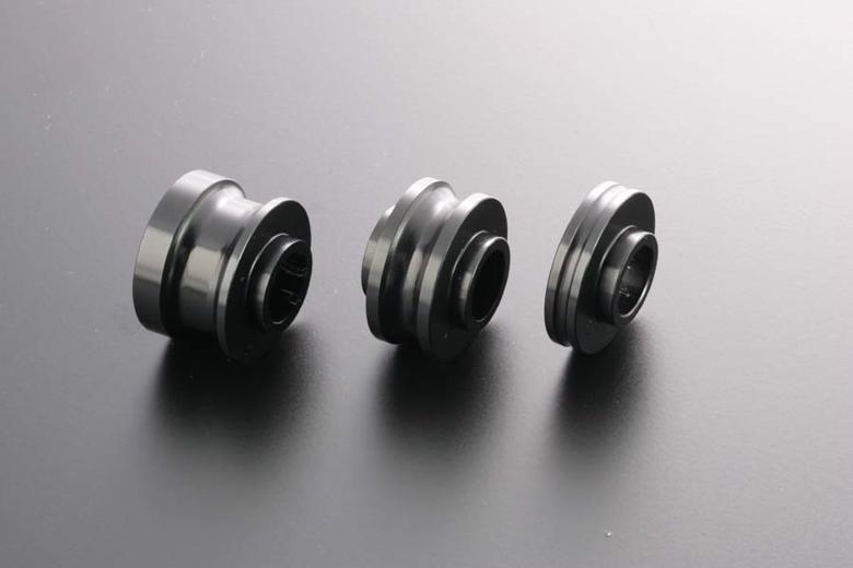 バイク用品 ブレーキ クラッチ コーケン KOHKEN ラジアルマウントオフセットカラー 4pcs ブラック KOK-1101BK 4549950622758