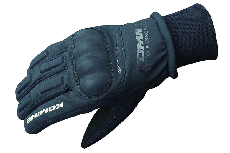 【5日前後で発送】バイク用品 ウェア グローブ コミネ GK-816 WPプロテクト Wグローブ キトラ BLK ＃XL KOMINE 06-816
