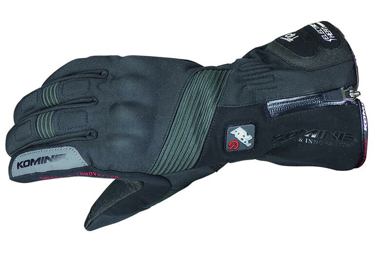 【5日前後で発送】 バイク用品 ウェア グローブ コミネ GK-804 Eヒートグローブ BLK ＃3XL KOMINE 06-804 取寄品