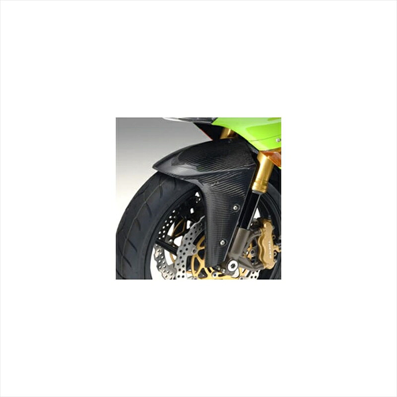 バイクパーツ 外装マジカルレーシング フロントフェンダー 綾織カーボン 001-ZX1004-410A 4547424814647ZX10R 04-06|バイク用品はとやグループ2号店