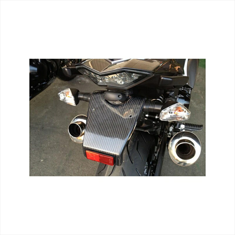 バイクパーツ 外装ノジマエンジニアリング フェンダーレスキット カーボン平織NCW644FL-CF 4548916061235Ninja1000 14-19|バイク用品はとやグループ2号店