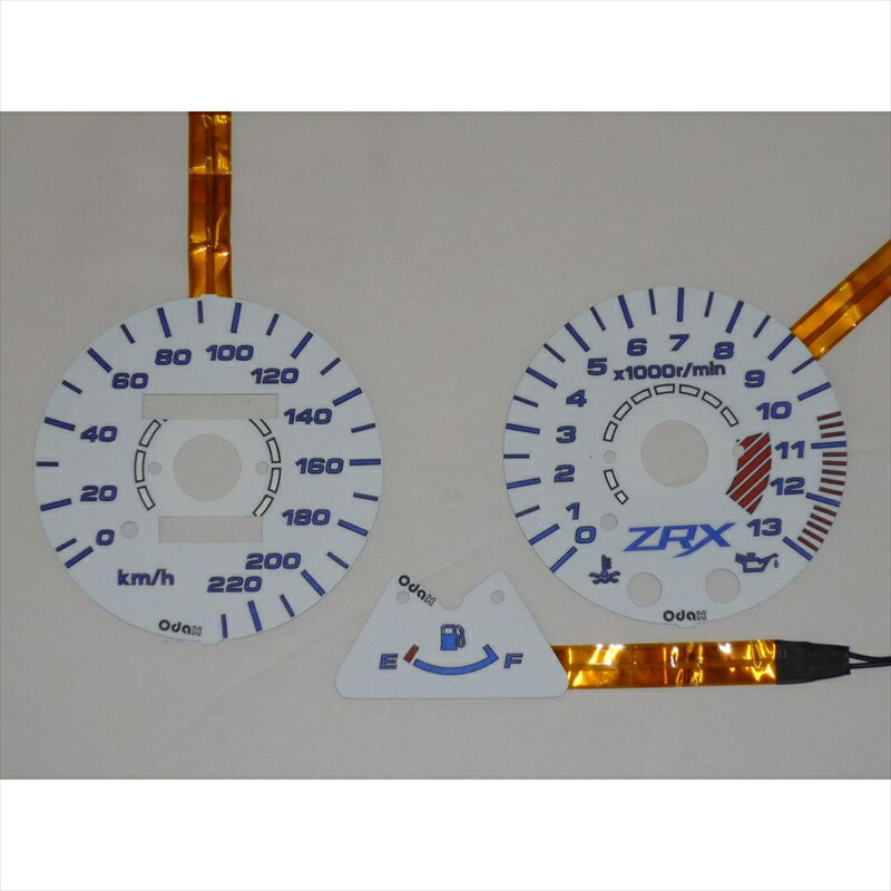 バイク用品 電装系オダックス ODAX ELメーターパネル ACtype ZRX1100 1200 -02OXP-311040-AC 4548664191406取寄品