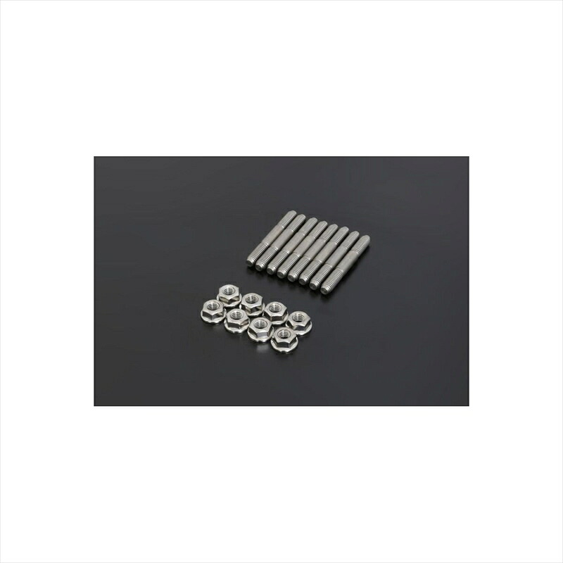 バイクパーツ ピーエムシー ステンレス E/Xスタッドボルト＆ナットセット 81-3241 4547567994916 Z1/2 6mm