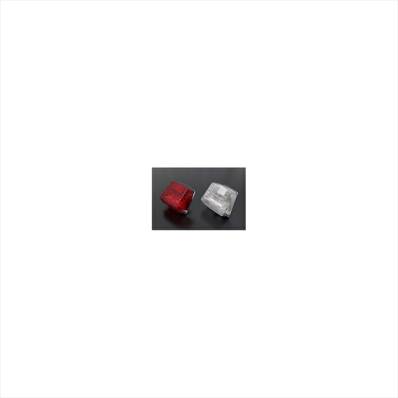 バイクパーツ 電装系 ピーエムシー テールランプASSY 81-4397 4548664012343 MKII/FX-1(レッド）