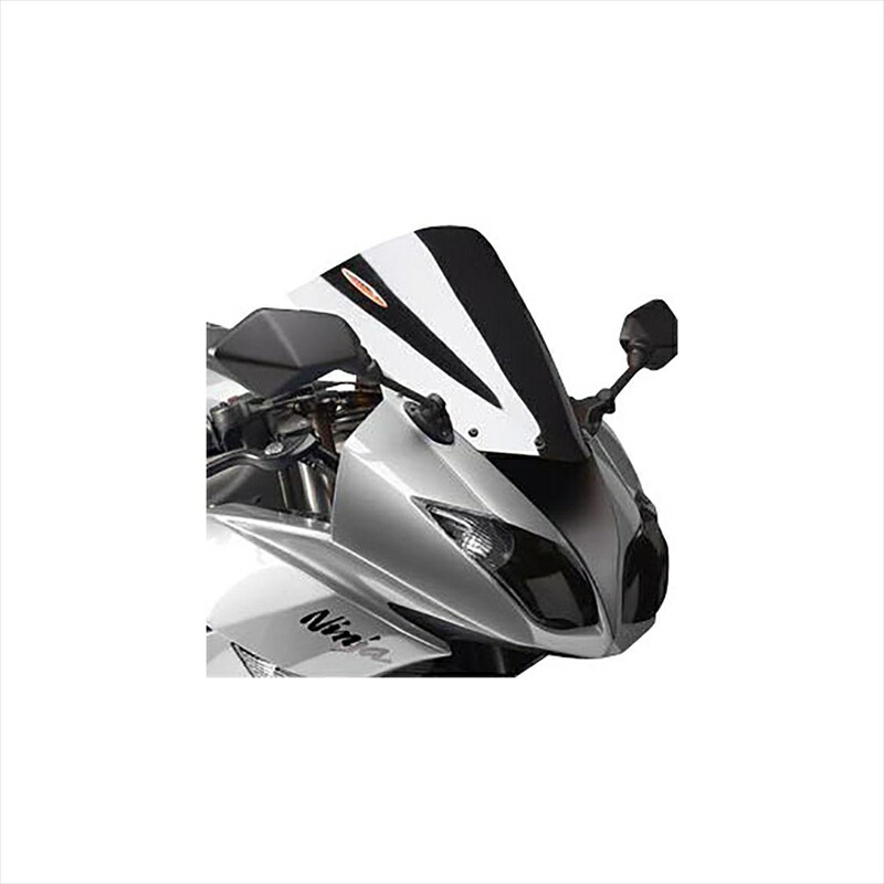 バイクパーツ 外装パワーブロンズ エアフロースクリーン ライトスモーク400-K124-001 4548664194117ZX6R 09｜バイク用品はとやグループ2号店
