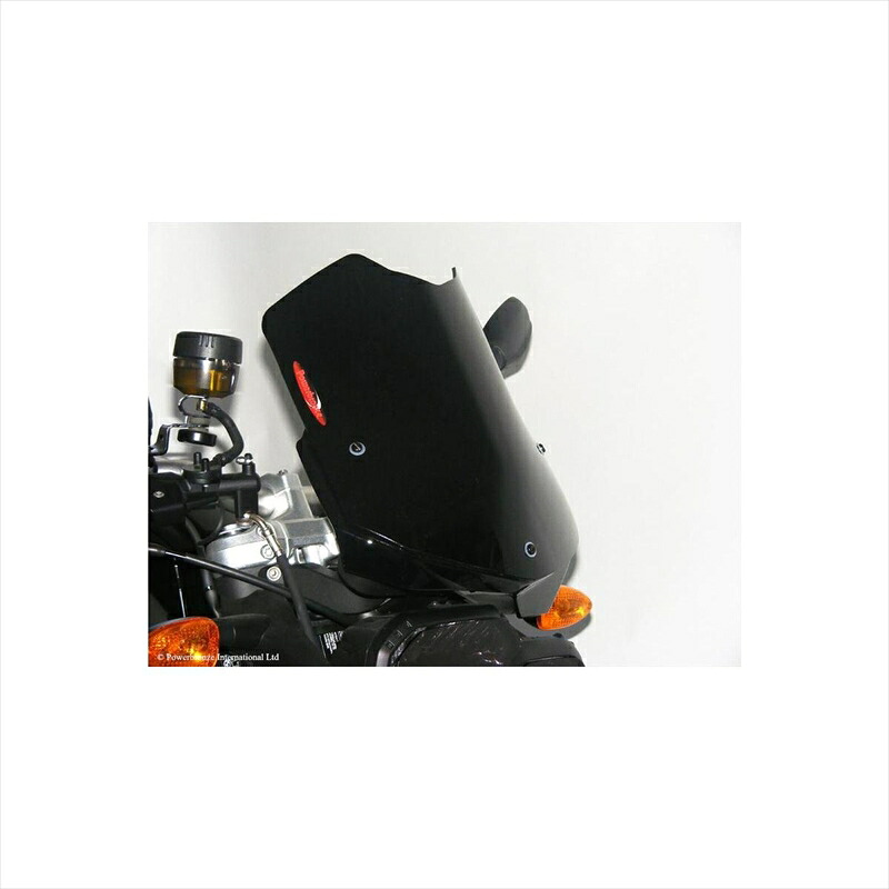 バイクパーツ 外装パワーブロンズ ネイキッドスクリーン ダーク・スモーク430-U138-002 4548664503902F800R 09-14|バイク用品はとやグループ2号店