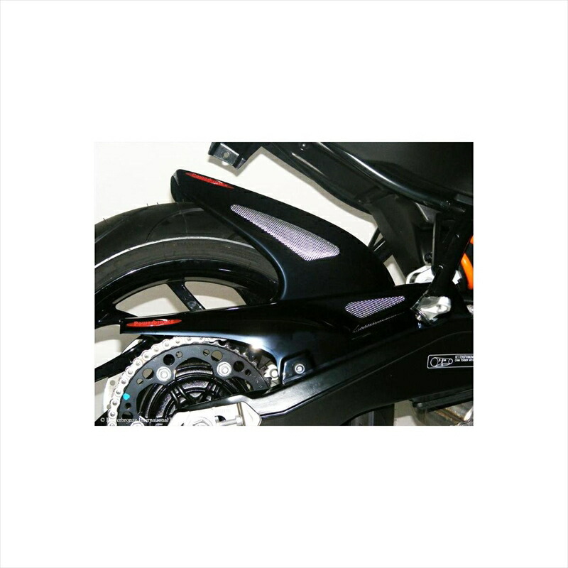 バイクパーツ 外装 パワーブロンズ リアフェンダー BLK/メッシュSLV 301-B101-603 4548664503926 F800R 09-14