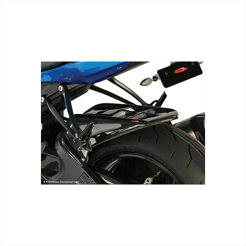 バイクパーツ 外装 パワーブロンズ リアフェンダー BLK/メッシュSLV 201-K111-603 4548916027620 ZX-6R 09-12