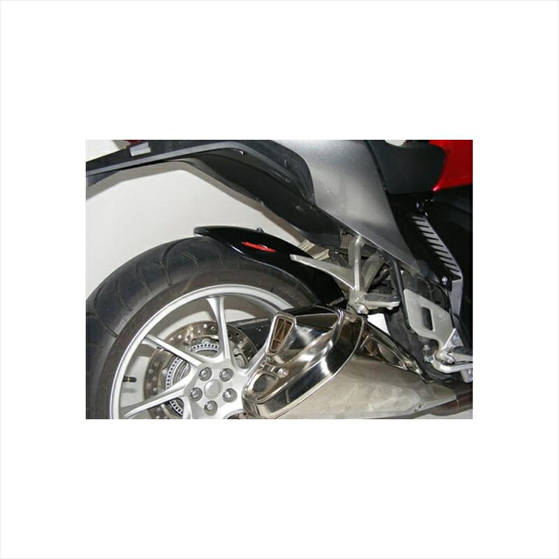 バイクパーツ 外装パワーブロンズ リアフェンダー BLK/ノンメッシュ300-H120-003 4548916152759VFR1200F 10-15/X 12-15｜バイク用品はとやグループ2号店