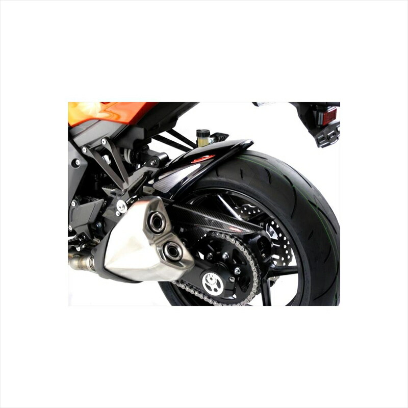 バイクパーツ 外装 パワーブロンズ リアフェンダー マットBLK/メッシュSLV 201-K117-670 4548916717118 Z1000 /NINJA1000 14-15