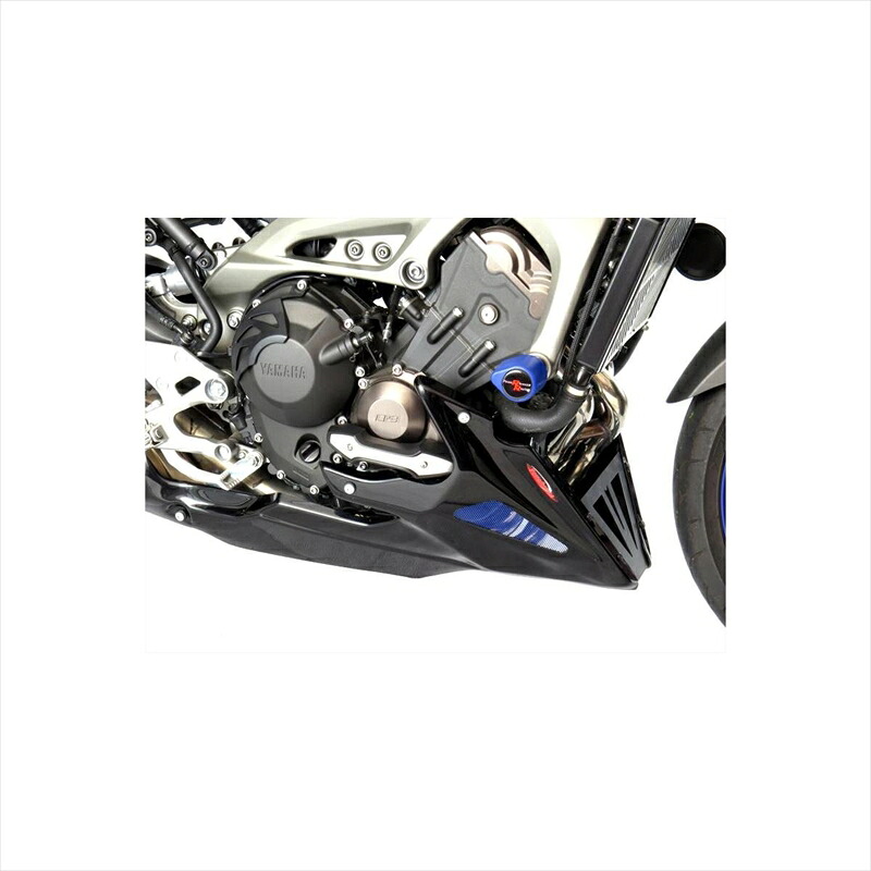 バイクパーツ 外装 パワーブロンズ アンダーカウル マットBLK/シルバーメッシュ 320-Y119-670 4548916725434 MT-09 TRACER 15-