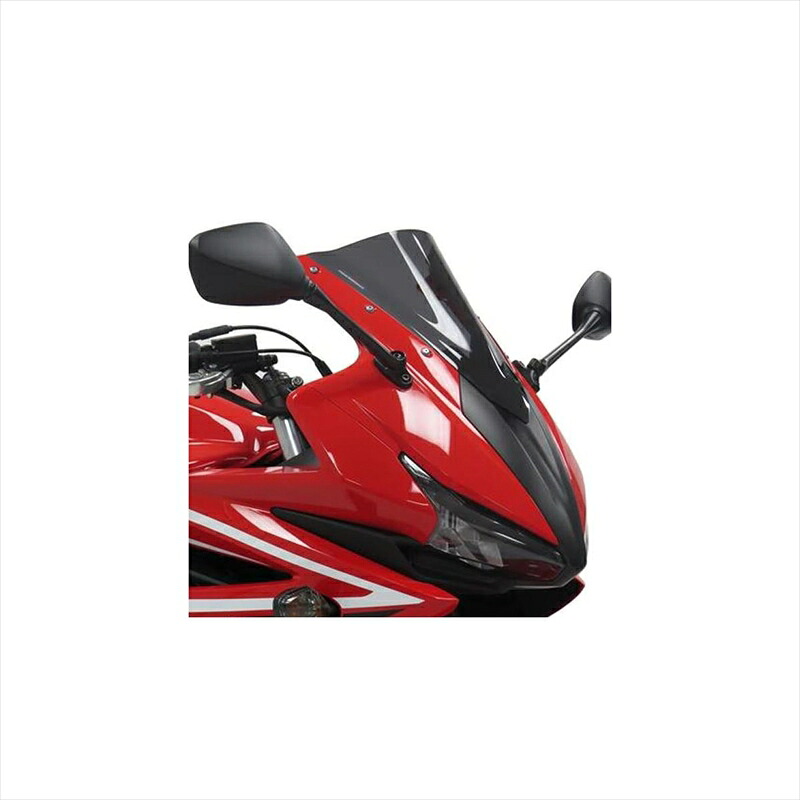 バイクパーツ 外装 パワーブロンズ エアフロースクリーン ライトスモーク 400-H142-001 4549950295693 CBR400R 16-17