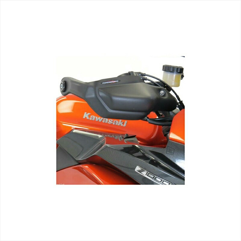 バイクパーツ ハンドル パワーブロンズ ハンドガードキット マットブラック 380-K101-070 4550255008406 Ninja1000/SX 17-