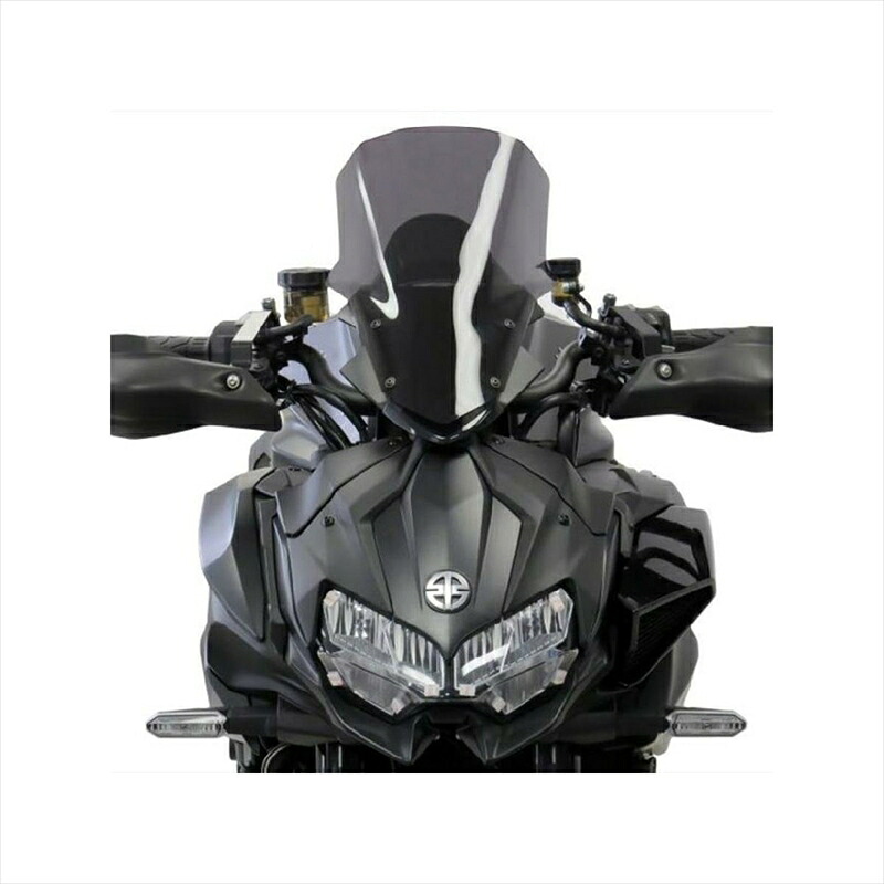 バイクパーツ 外装パワーブロンズ ネイキッドスクリーン ロング Dスモーク430-U284B-002 4550255414443Z H2 20-｜バイク用品はとやグループ2号店