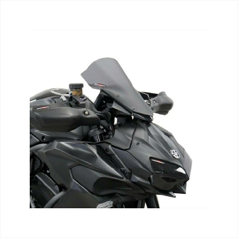 バイクパーツ 外装パワーブロンズ ネイキッドスクリーンミドル ステルスグレー430-U284A-019 4550255423162Z H2 20-｜バイク用品はとやグループ2号店